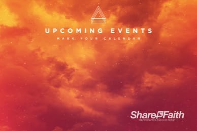 Easter Sunday Service Announcements Motion Graphic