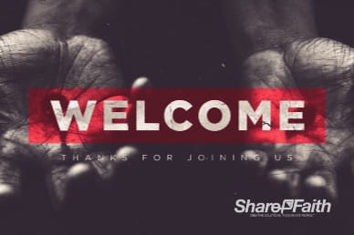 Jesus Paid It All Easter Welcome Motion Graphic