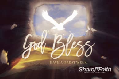 Risen Savior Goodbye Motion Graphic