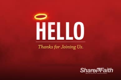 Heaven and Hell Welcome Motion Graphic