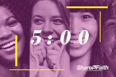 Mother's Day Blessing Church Countdown Timer