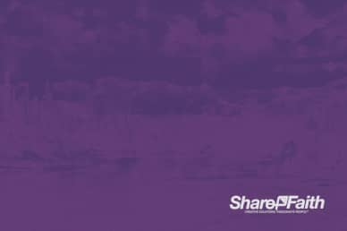 Purple Mountains Majesty Worship Motion Background