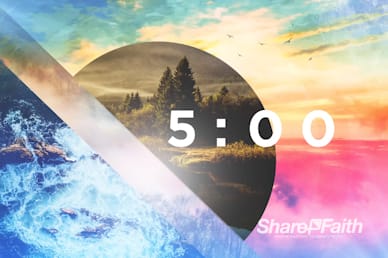 Holy Living Church Countdown Motion Graphic