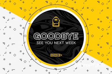 Back To School Goodbye Bumper Video