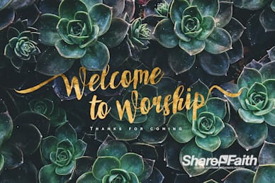 How Sweet The Sound Welcome Motion Graphic
