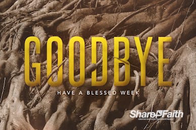 Rooted Goodbye Church Motion Graphic