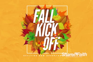 Church Fall Kickoff Motion Graphic