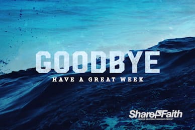 Rising Tide Goodbye Motion Graphic