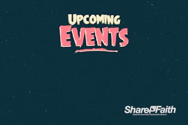 Trunk Or Treat Harvest Festival Announcements Motion Graphic