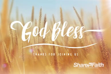 Thanksgiving Harvest Goodbye Motion Graphic