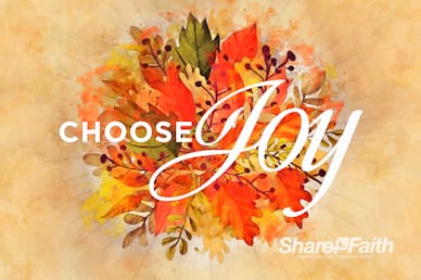 Choose Joy Sermon Intro Video