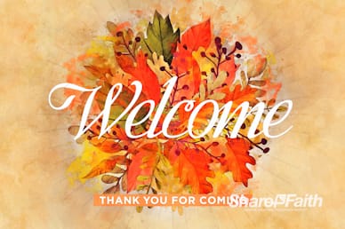 Choose Joy Welcome Motion Graphic