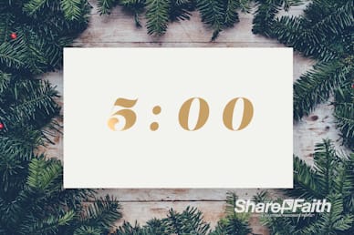 Merry Christmas Worship Countdown