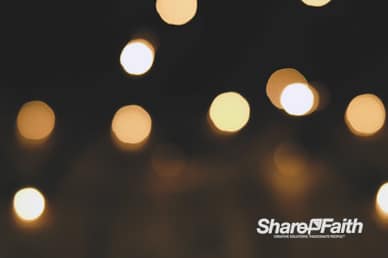 Christmas Light Bokeh Motion Background