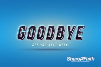 Shift Church Goodbye Motion Graphic