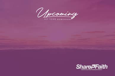 Connected Marriage Retreat Church Announcements Video