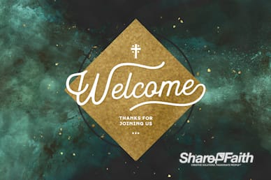 Lent Ash Wednesday Welcome Bumper Video