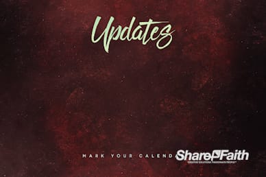Good Friday Church Service Announcements Video
