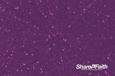 Shimmering Glitter Worship Video Background