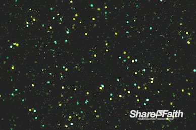 Falling Glitter Worship Video Background