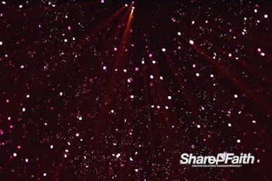 Glitter Lights Worship Background Video