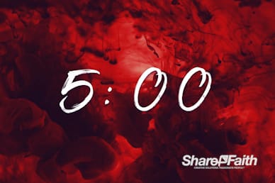 Good Friday It Is Finished Church Countdown Timer