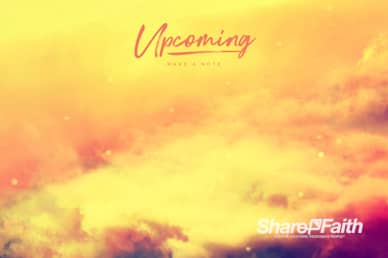 He Is Risen Easter Cross Announcements Video