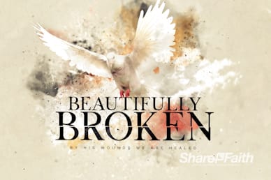 Beautifully Broken Good Friday Motion Loop