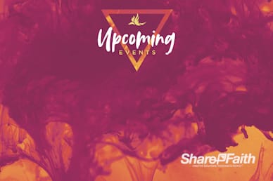 Pentecost Sunday Announcements Motion Graphic