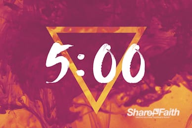 Pentecost Sunday Church Countdown Timer