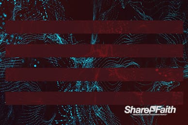 Energy Particle Wave Worship Motion Background