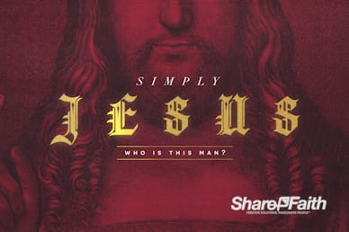 Who Is Jesus Christ Sermon Motion Graphic