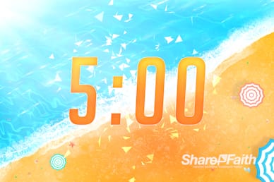 Church Summer Camp Beach Countdown Video