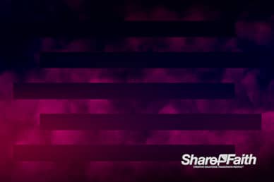 Magenta Bars Abstract Clouds Motion Background
