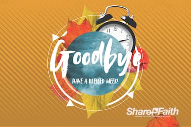 Fall Back Service Goodbye Bumper Video