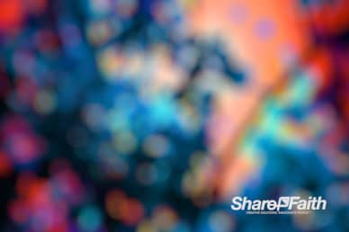 Colorful Bokeh Motion Background
