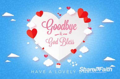 Love Is In The Air Valentine's Day Goodbye Bumper Video
