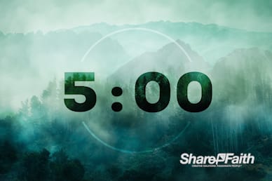 Prayer Service Church Countdown Video