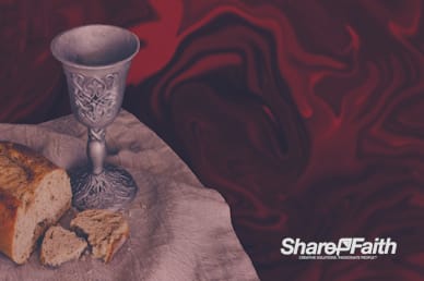 Communion Sunday Motion Background