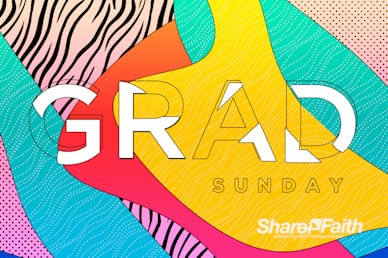 Graduation Sunday Abstract Video Loop