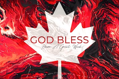 Canada Day Church Goodbye Motion Graphic
