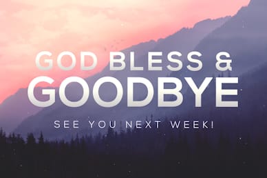 Who Needs God Goodbye Motion Graphic