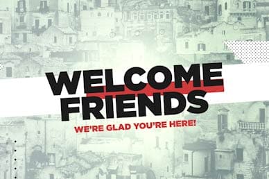 Mission Minded Welcome Church Motion Graphic