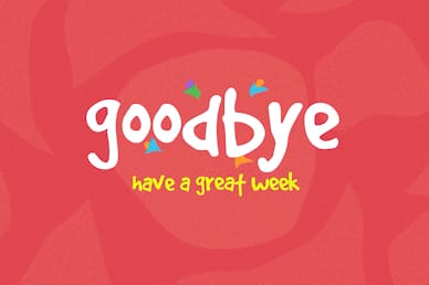 Child Dedication Goodbye Church Motion Graphic