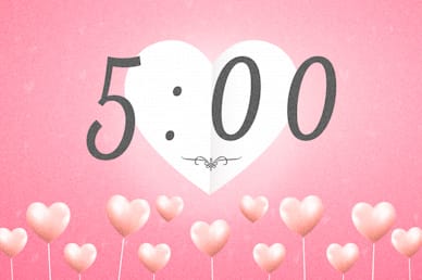 Valentine's Day Church Countdown Motion Graphic