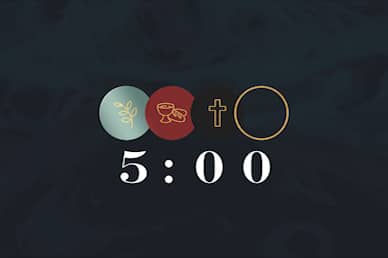 Holy Week Church Countdown Video