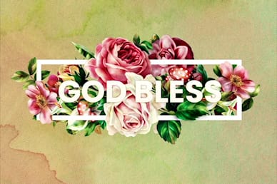 Be Kind Rose Goodbye Church Motion Graphic