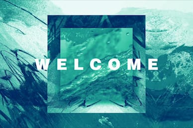 Baptism Sunday Green Church Welcome Video