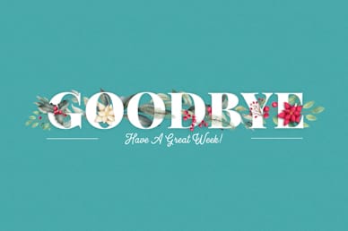 Simply Christmas Goodbye Church Video