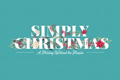 Simply Christmas Title Church Video